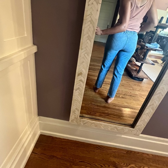 MOTHER The Superior, Elastic Waist Tapered Jeans EUC SZ29 - Picture 12 of 12